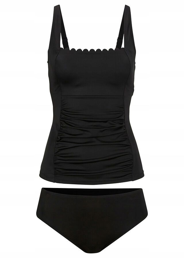 B.P.C tankini z topem bandeau czarne (2 części) r.44