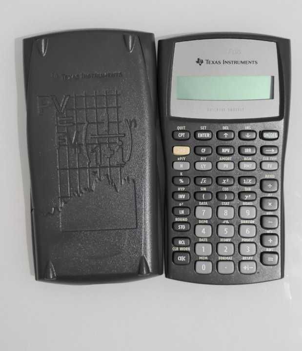 Фінансовий калькулятор Texas Instruments TI BA II Plus вживаний