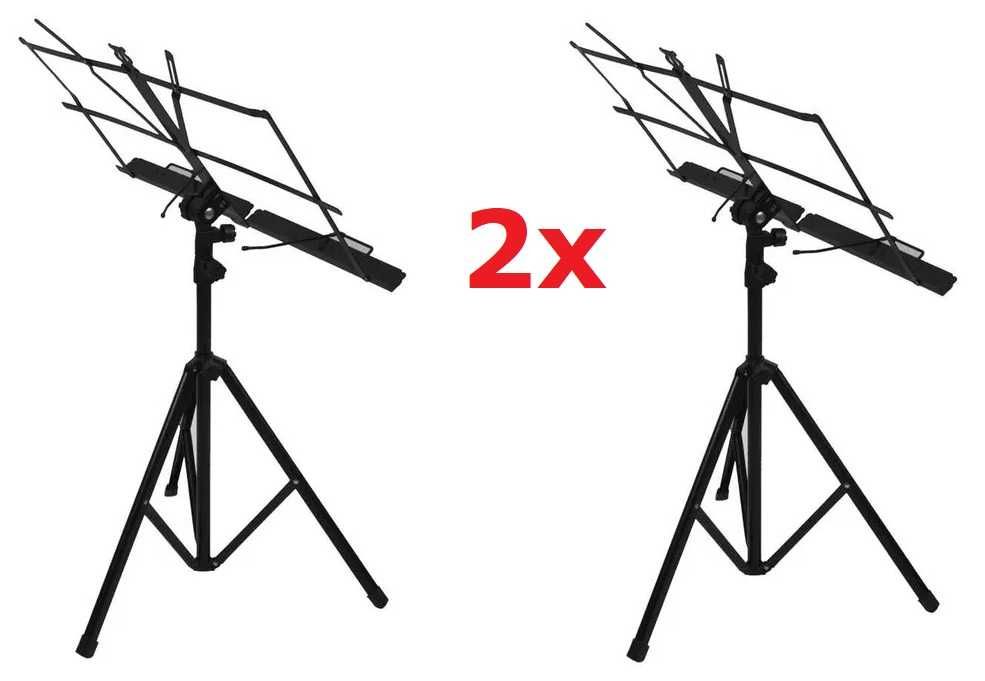 2 x Stojak do nut Pulpit Statyw Stojak na nuty