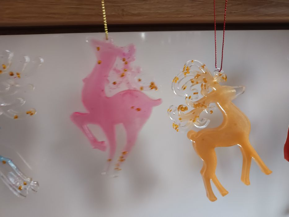 Sprzedam ozdoby choinkowe z żywicy epoksydowej