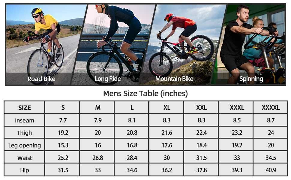 CALÇÕES Souke Sports Homem Ciclismo Acolchoados Eco-Daily