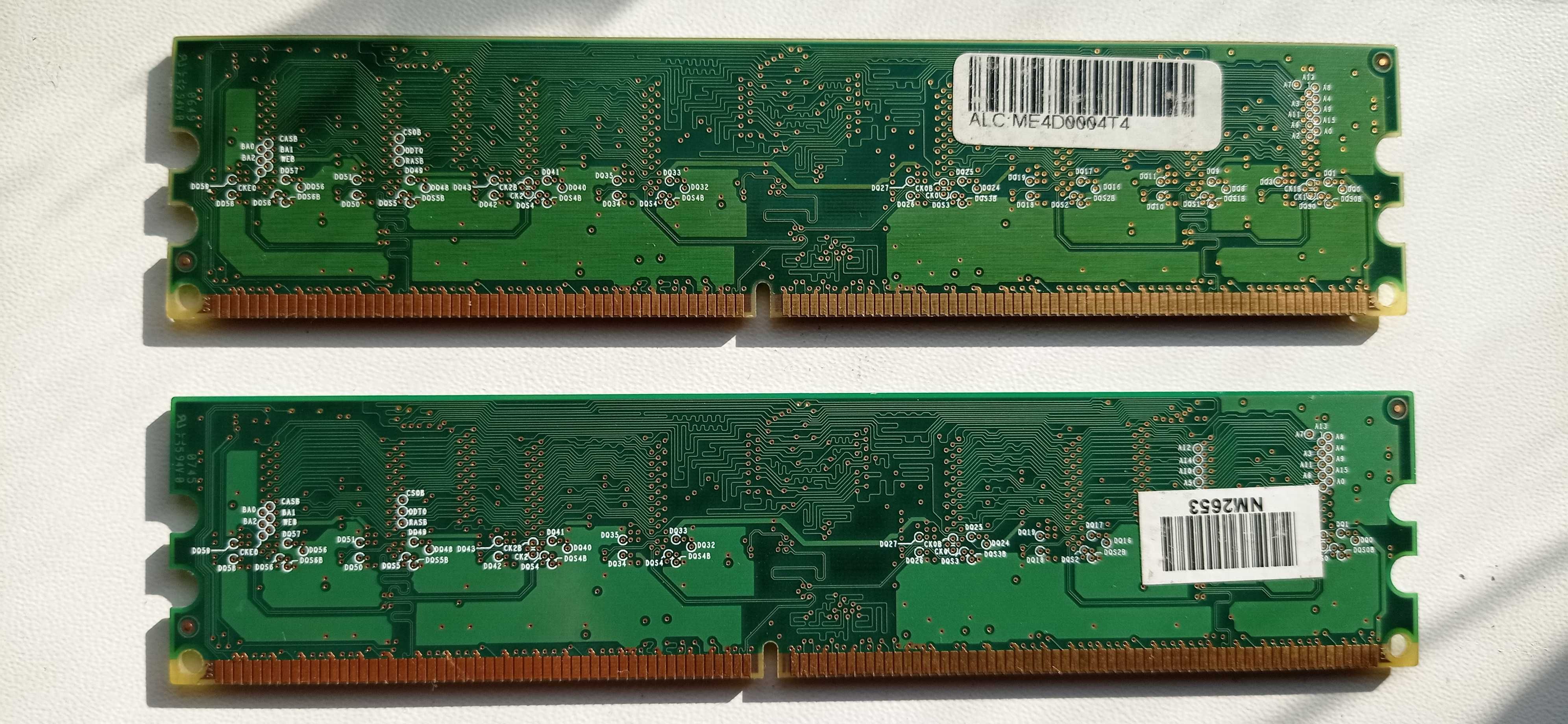 Оперативна пам'ять Samsung DDR2 512 Mb  x 2   200 грн.