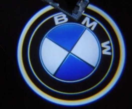 подсветка двери логотип BMWbmwбмв alpina m-perfomance60e70e71f10f15f30