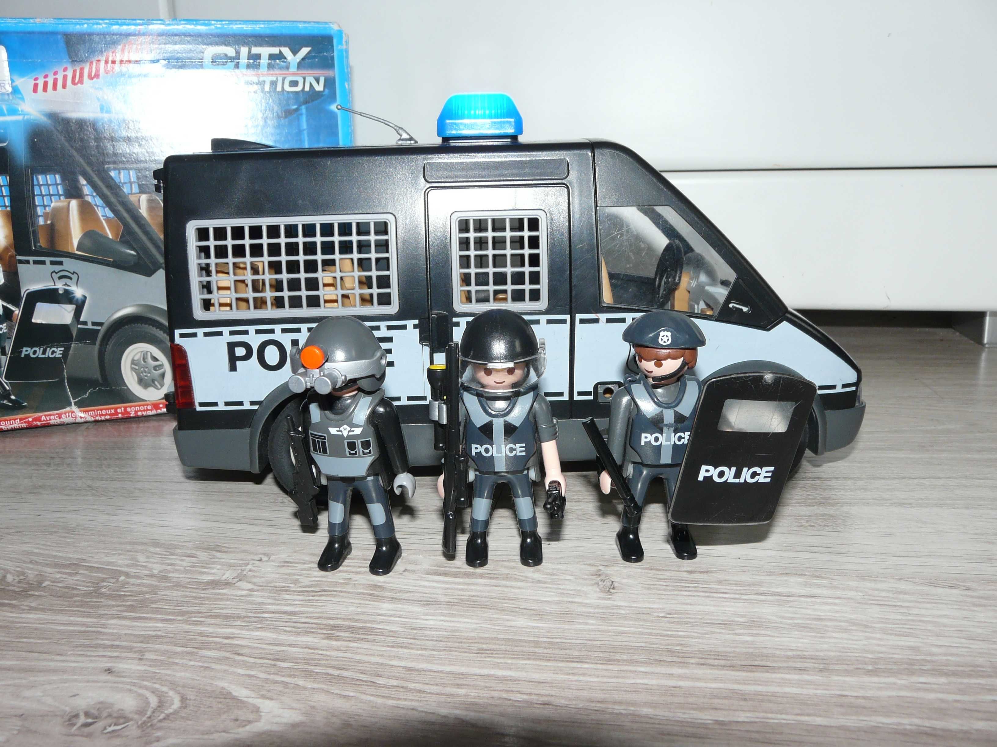 Playmobil radiowóz policyjny bus