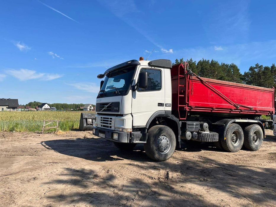 Usługi koparko ładowarka Transport wywrotką