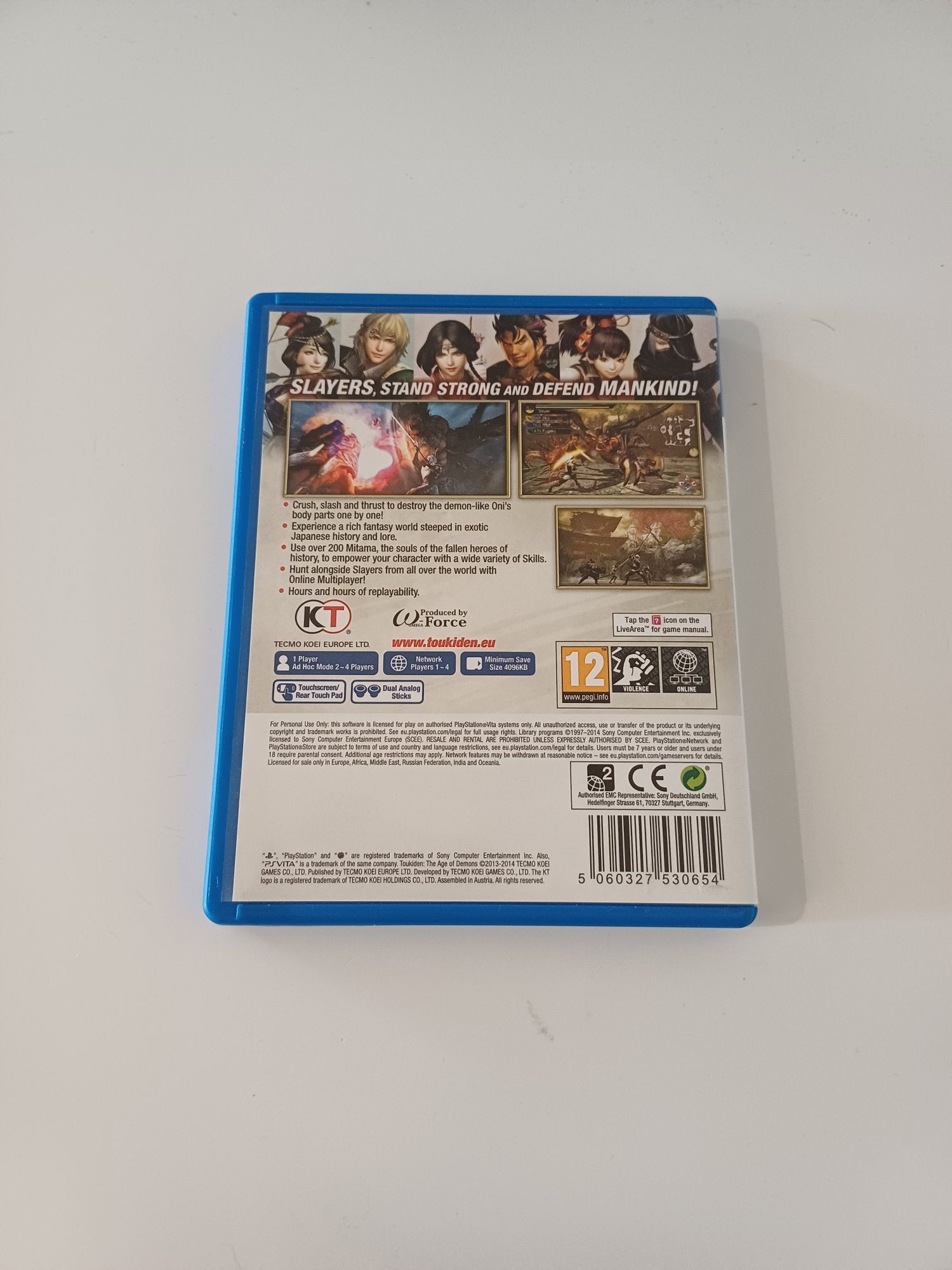 Toukiden The Age of Demons Sony PlayStation PS Vita