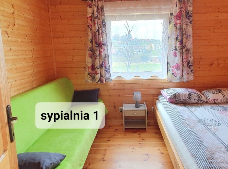 ,,Kiczara"Domki/pokoje nad J.Solińskim -punkt widokowy Polańczyk