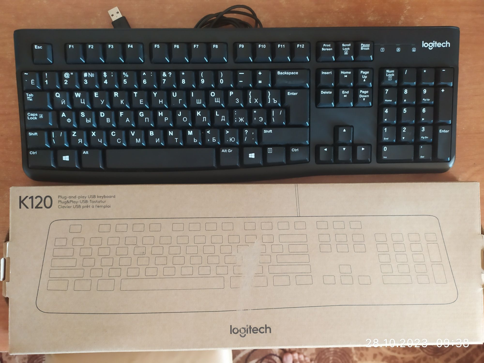 Клавиатура Logitech K120