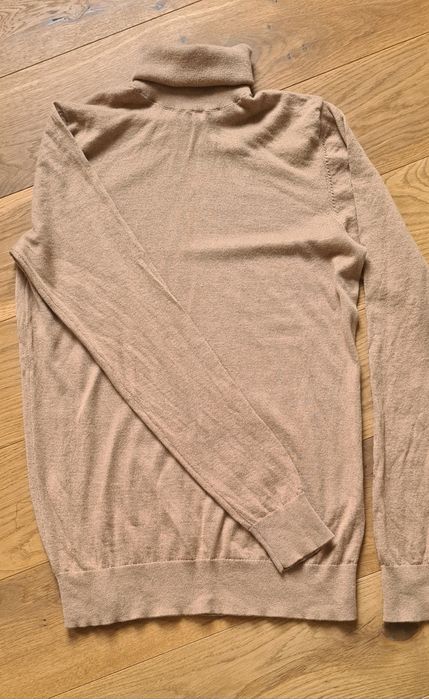 Golf Massimo Dutti rozm M. 45%wełna/55%jedwab