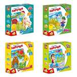 Игры Vladi Toys с липучками Домівочки Смаколики Пори року Машинки