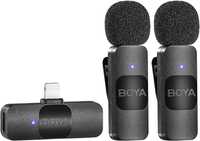 Boya by-v2 bezprzewodowy mikrofon lavalier do iphone