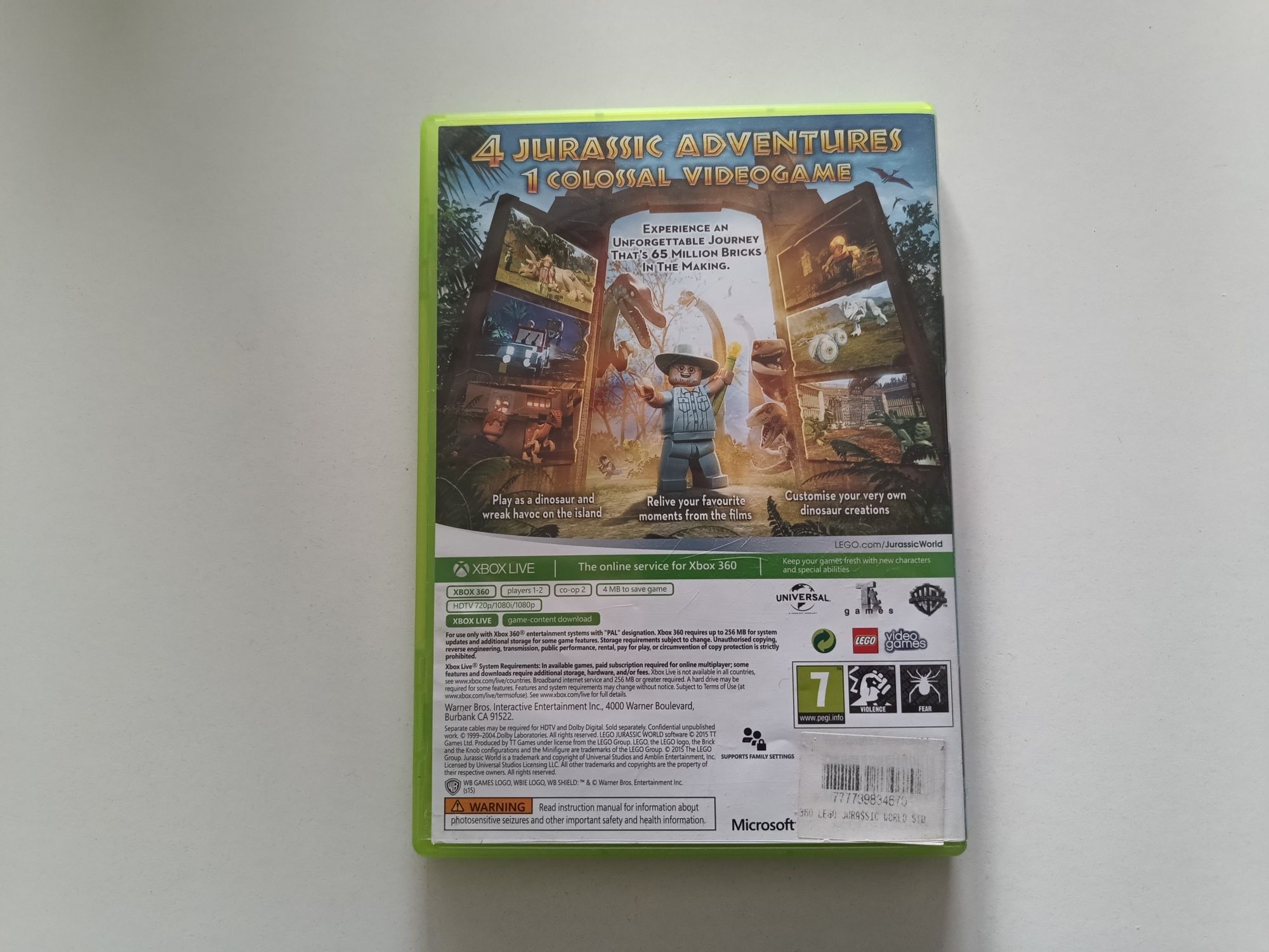 Gra Xbox 360 LEGO Jurassic World [PL] Polska wersja