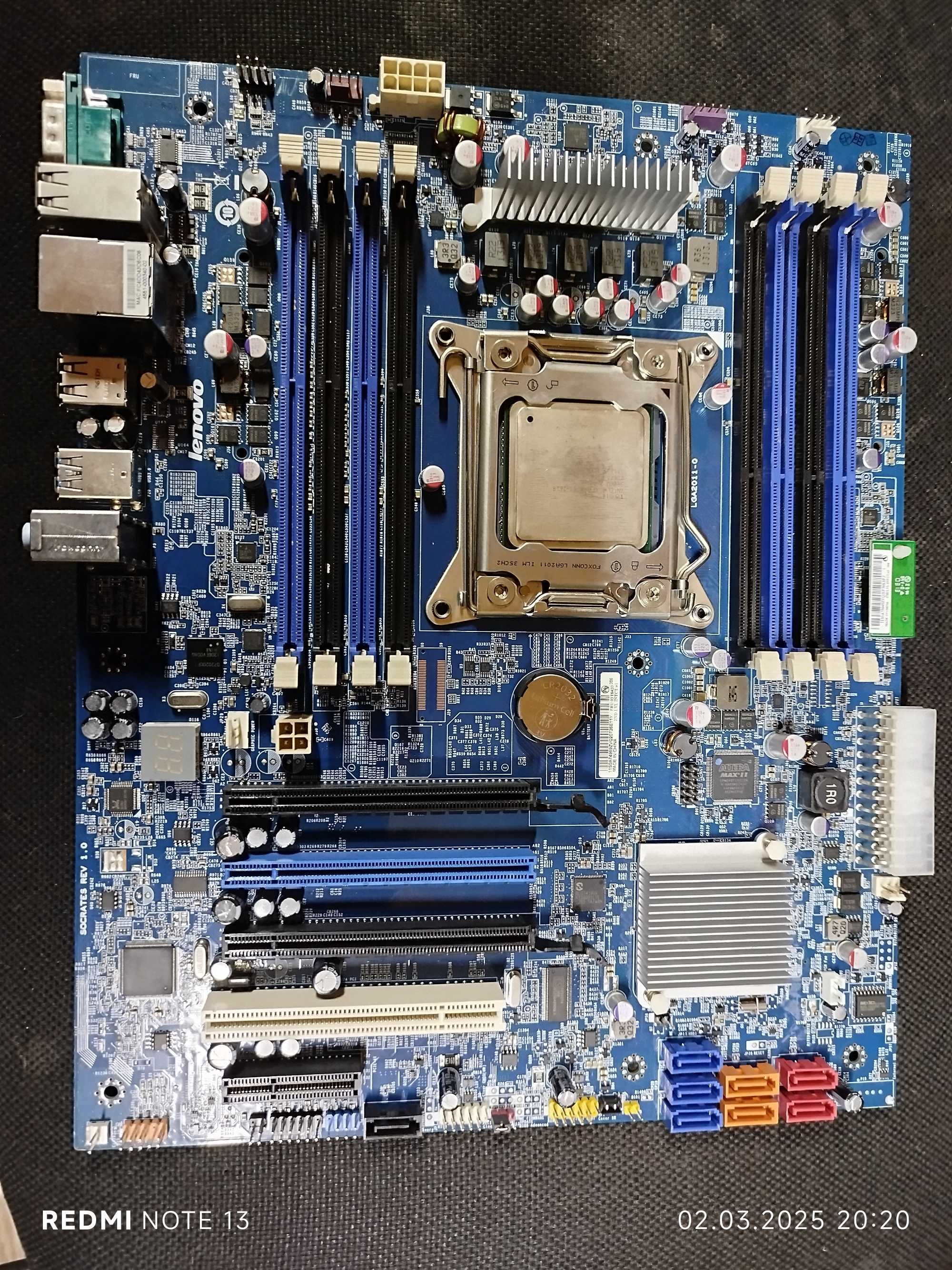 Материнская плата Lenovo S30 + Intel Xeon E5-2620