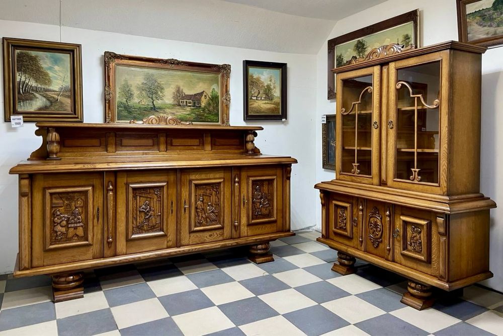 Вітрина сервант бібліотека витрина 2201