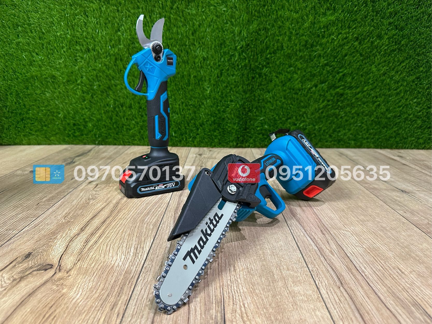 Набір 2/1 Makita Міні пилка BCS36V + Секатор DMT50BL 36V 6Ah садовий
