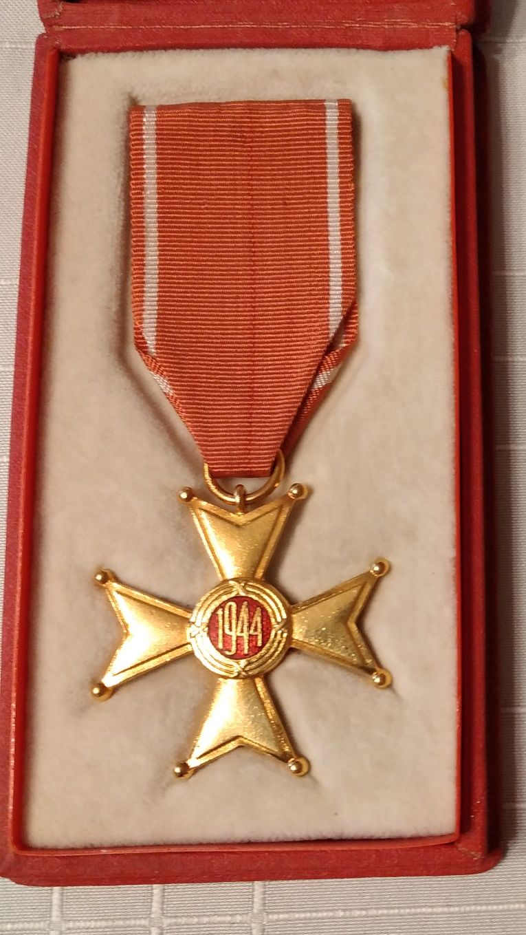 odznaczenie Krzyż Kawalerski Orderu O. P. 1966 medal nadanie miniatura