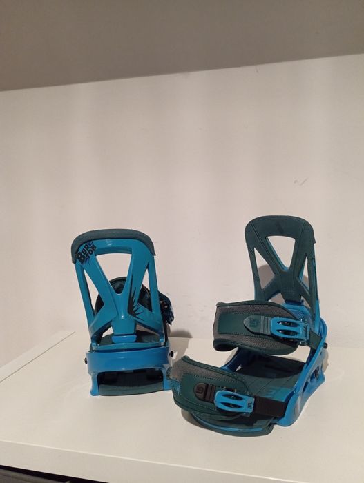 Wiązania snowboardowe Burton custom s męskie snowboard zapięcia