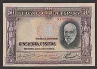 Hiszpania 50 peset 1935 - Ramon y Cajal - 516 - stan 2