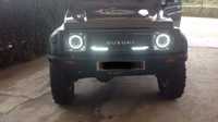 Ópticas Suzuki Samurai Led Angel Eye ou Jeep Wrangler envio gratis