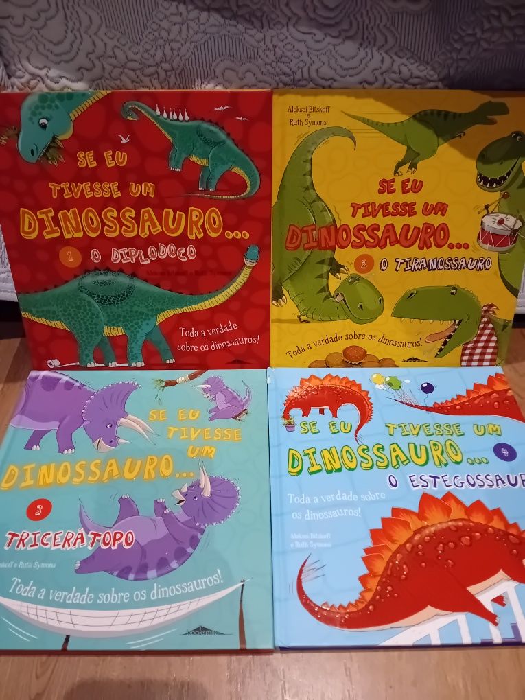 Coleção  Se eu tivesse um Dinossauro... Toda a verdade sobre