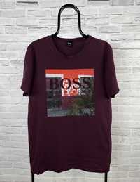 HUGO BOSS T-Shirt Koszulka Męska Bawełniana Nowy Model Rozmiar_L_