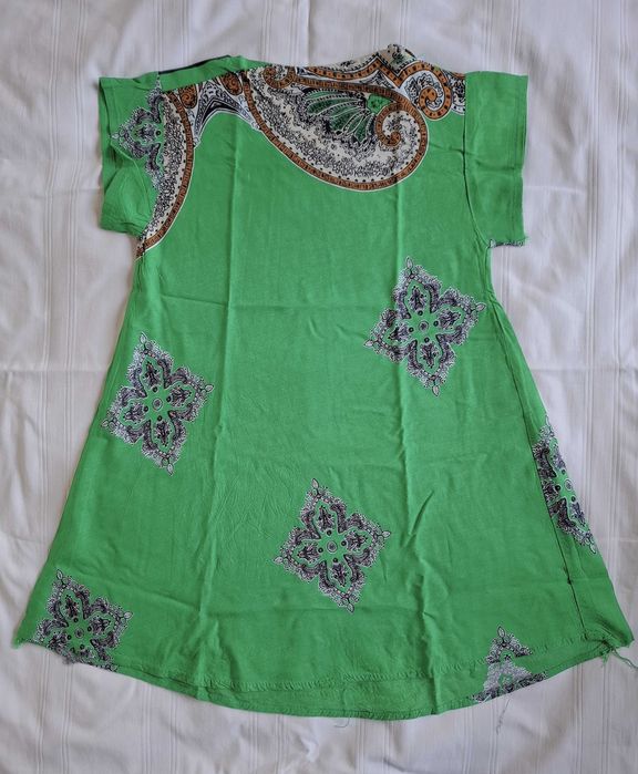 Sukienka dziewczęca indonezyjski batik 110 cm (5 lat)