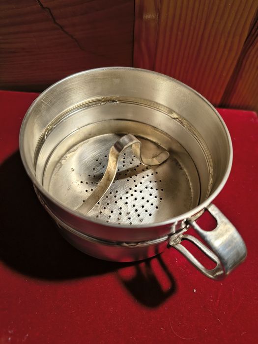 Posrebrzany zaparzacz do herbaty