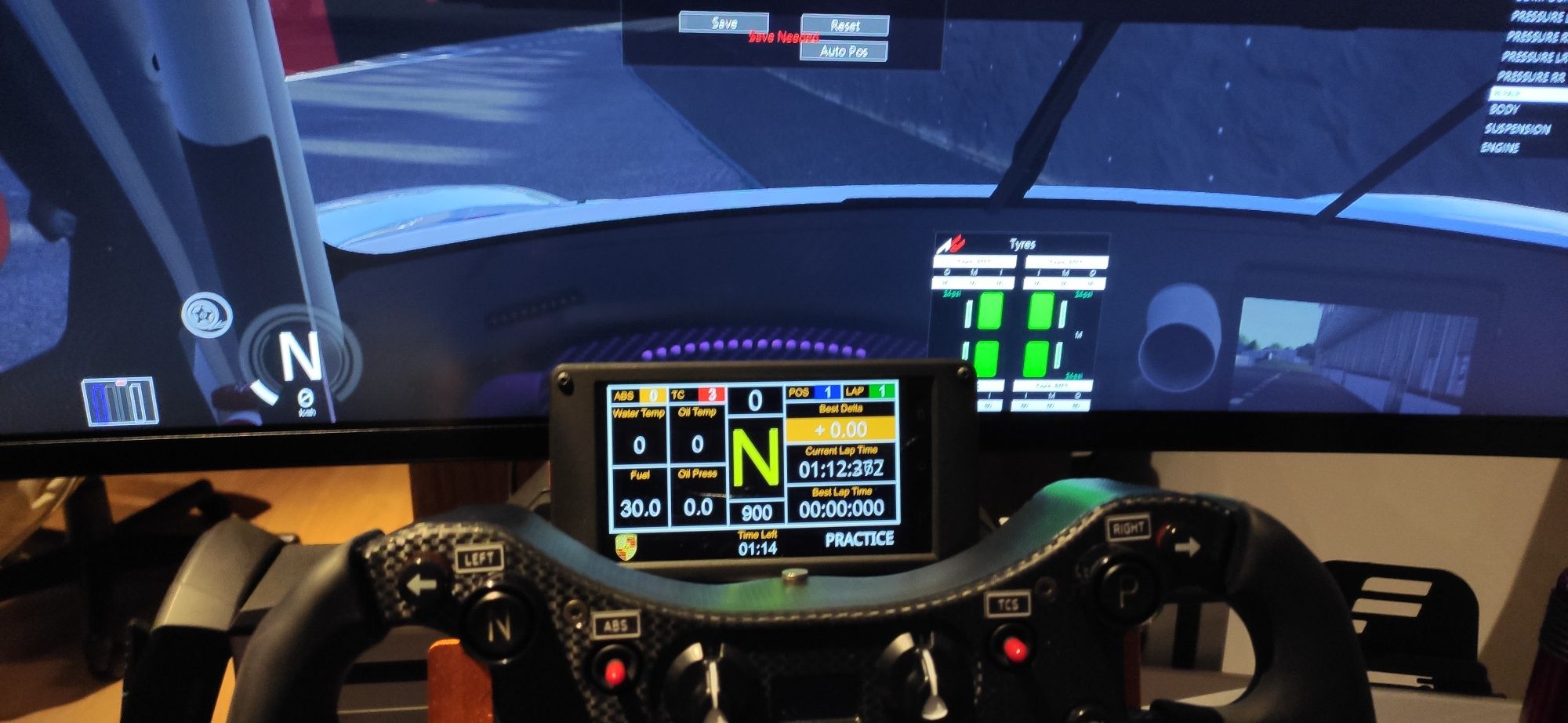 Suporte específico para telemóvel para Fanatec CSL DD e para DD1/DD2