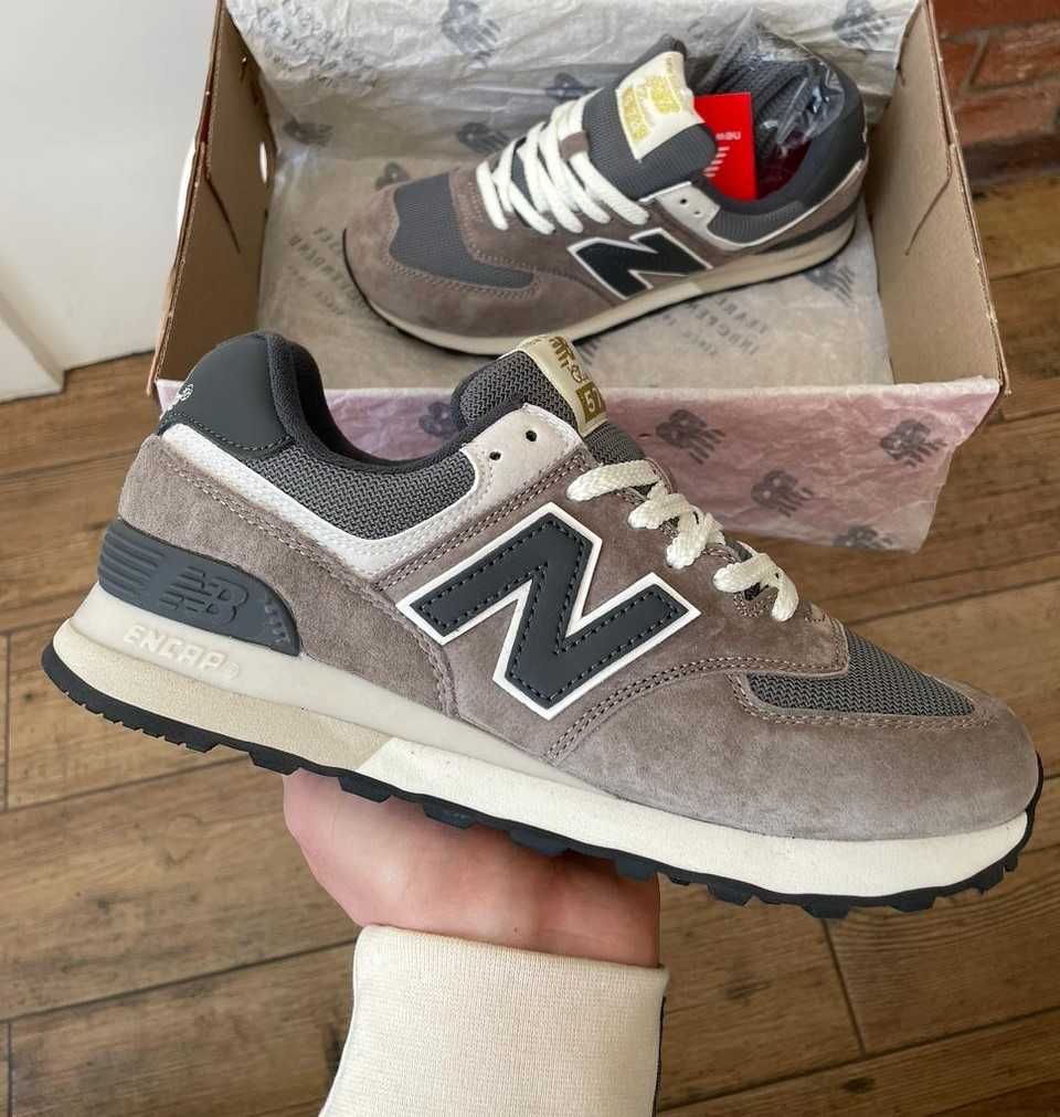 !SALE! New Balance 574 Brown/Black 36 37 38 39 40 41 42 43 44 45 46 nb
