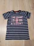 122/128 Koszulka chłopięca T-shirt Youngstyle granatowa