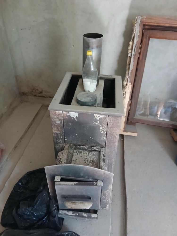 Піч в баню  сауну б/у