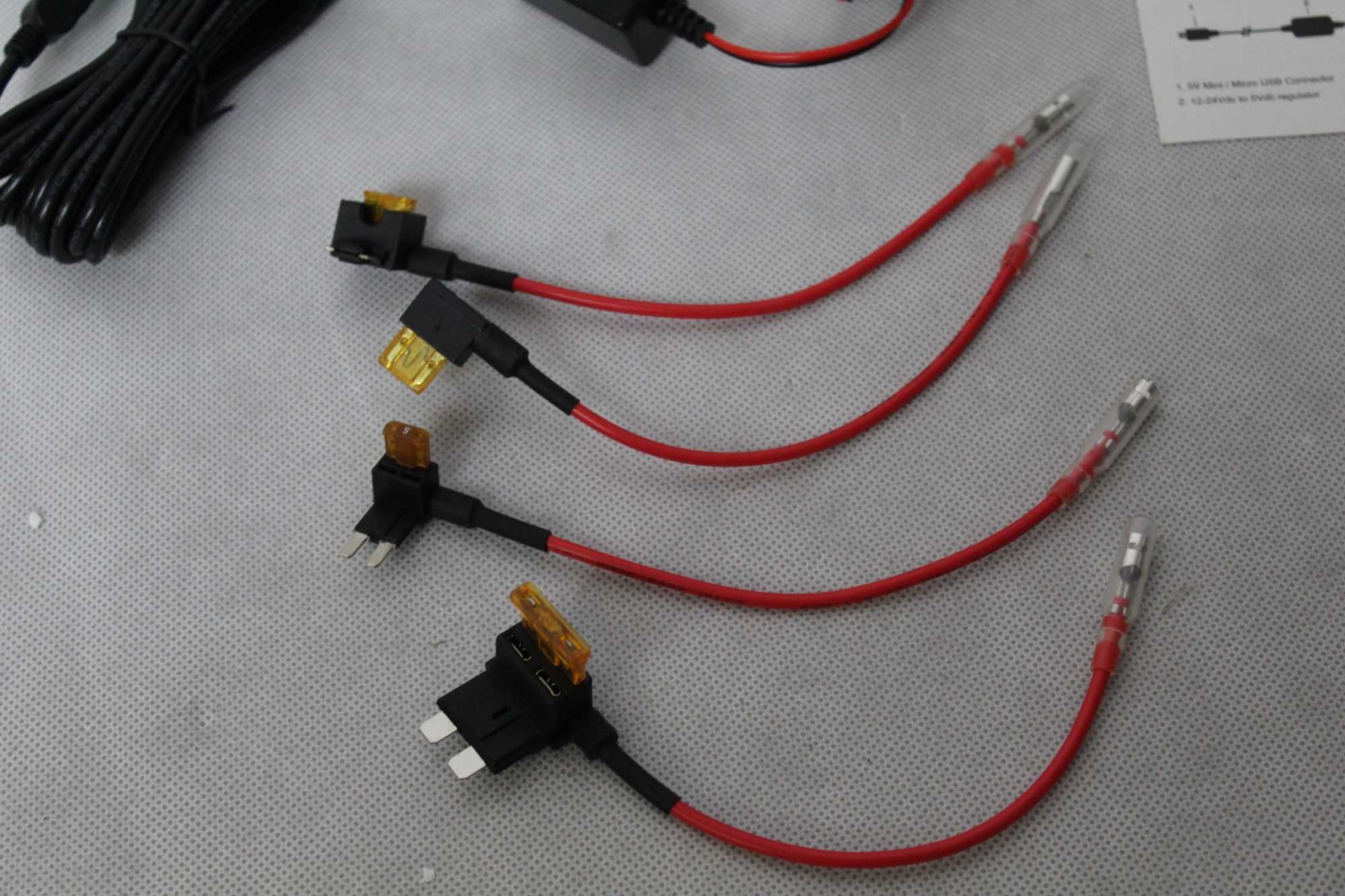 Dashcam Hardwire Kit mini  USB ładowarka  5V