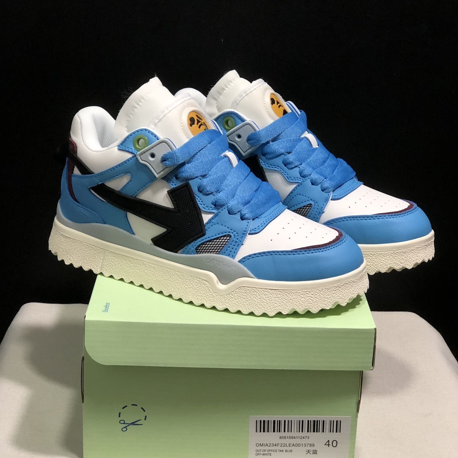 Кросівки офф вайт спанж/off white sponge shoes