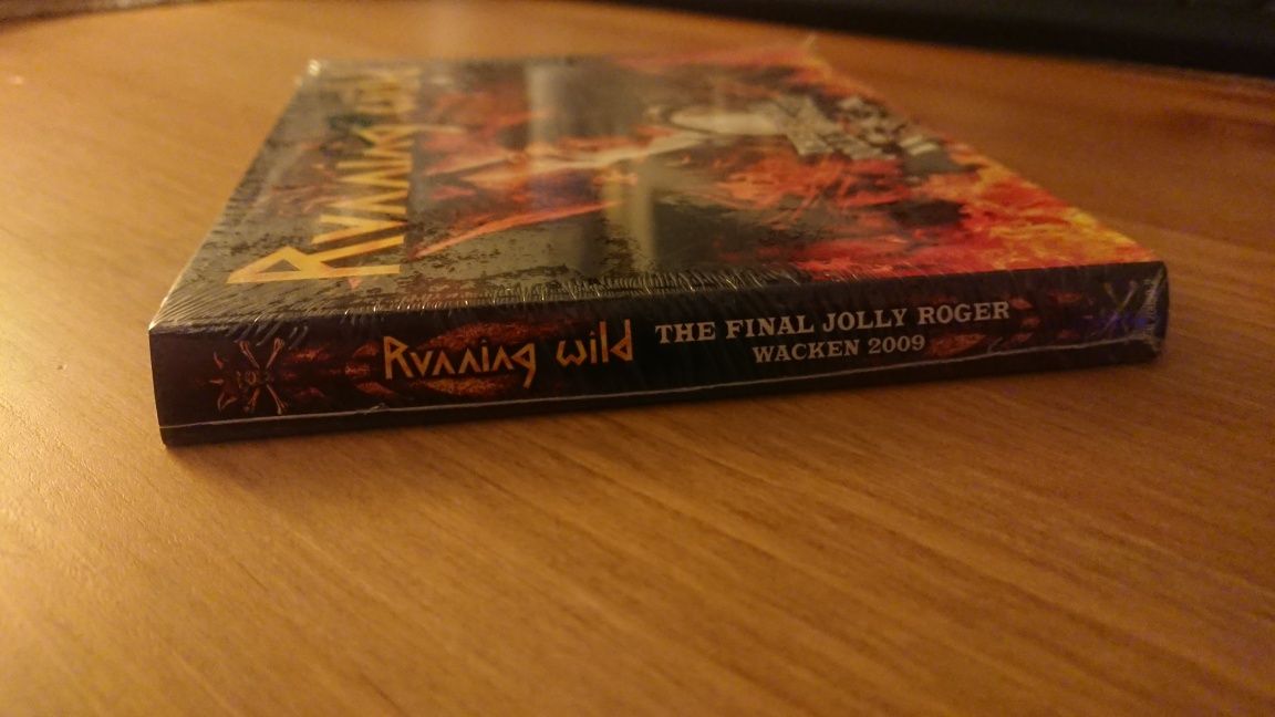 Running Wild The Final Jolly Roger Wacken 2009 2CD NOWA* Digipak Folia