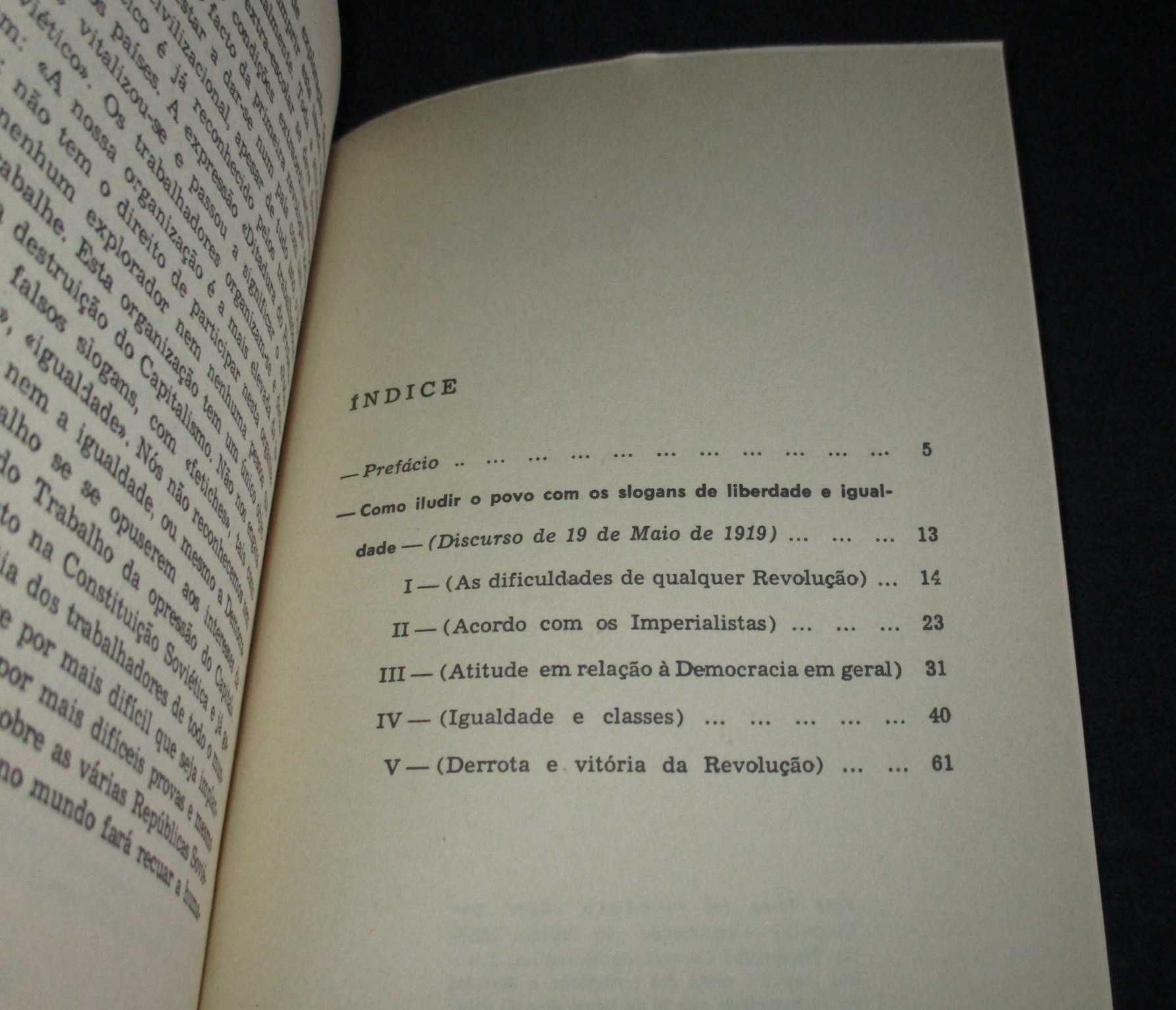 Livro Como Iludir o Povo Lenine 1974