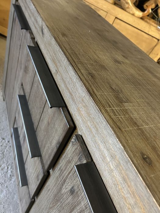 Komoda drewniana akacja nowoczesna LOFT