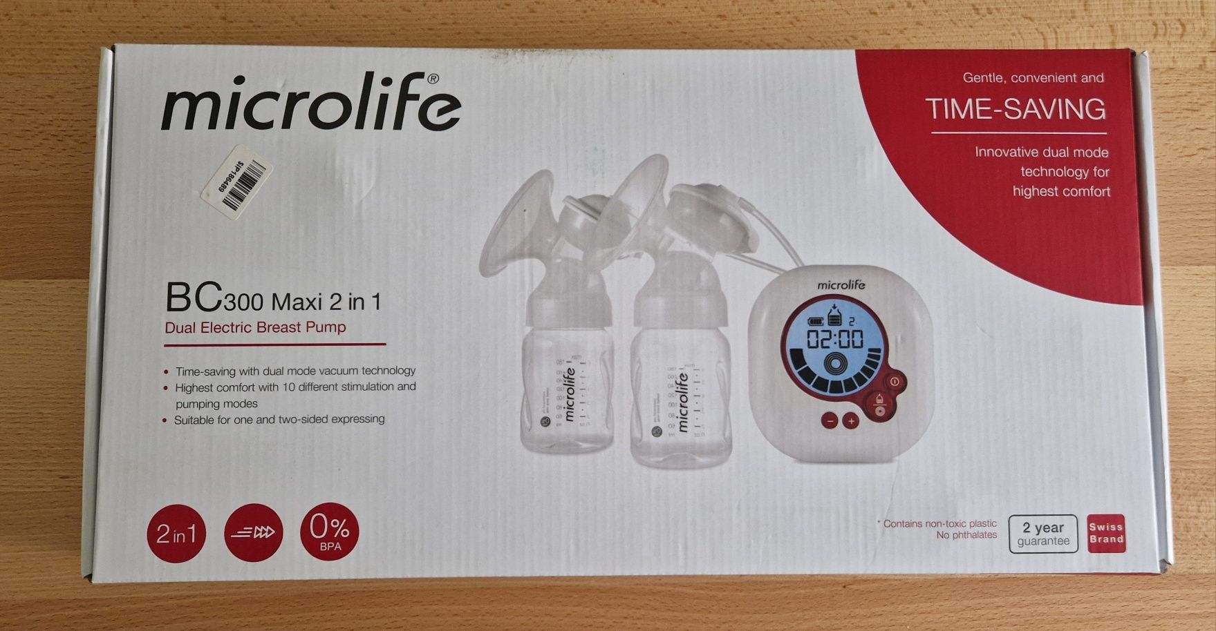 Молоковідсмоктувач Microlife BC 300 Maxi 2 in 1
