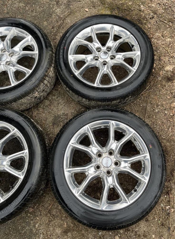 Jeep grand cherokee wk2 Alufelgi koła opony 23 Zima Michelin 265/50 20