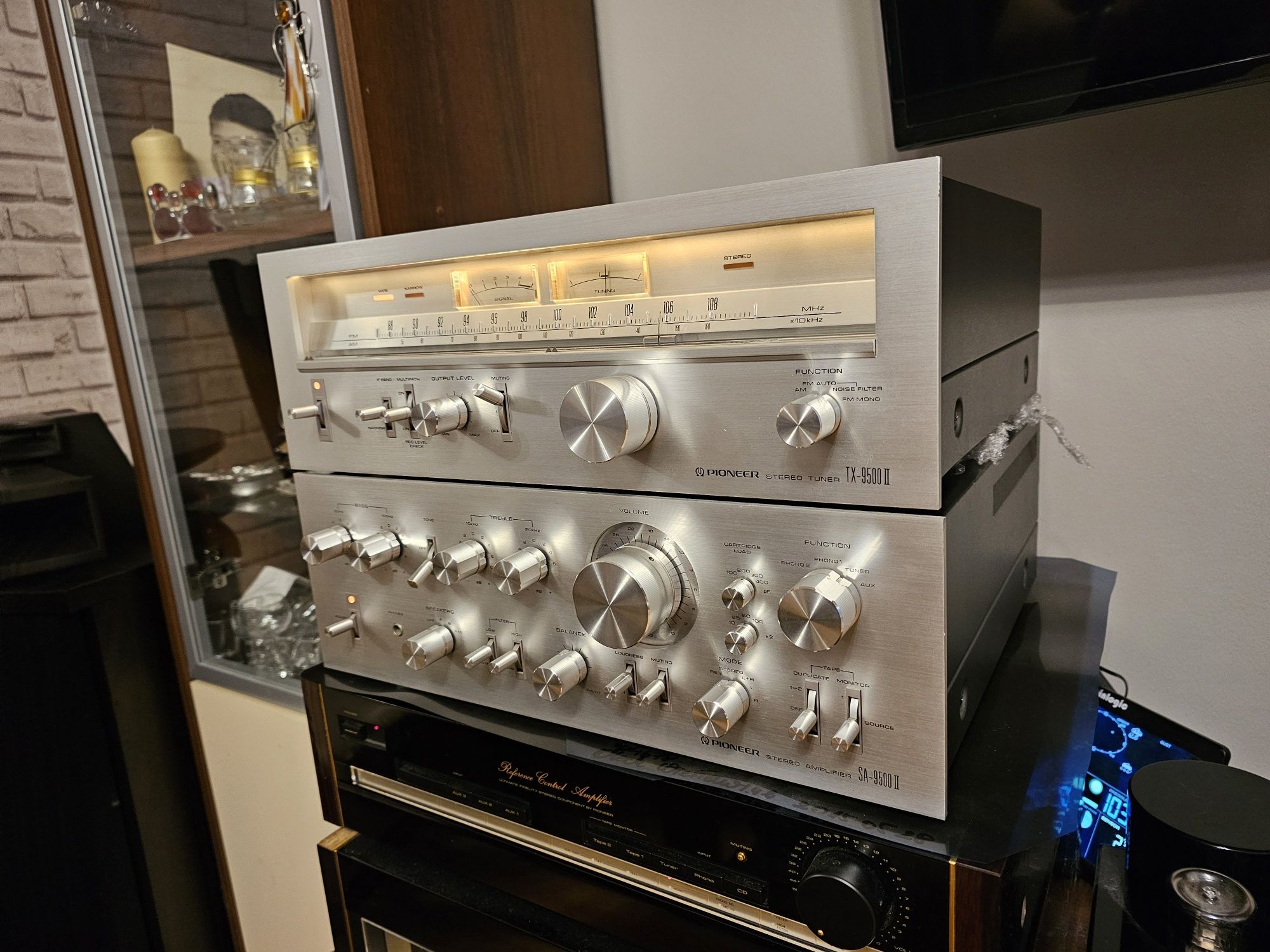 Pioneer Sa-9500mk2,Pioneer Tx-9500mk2.Dual mono.