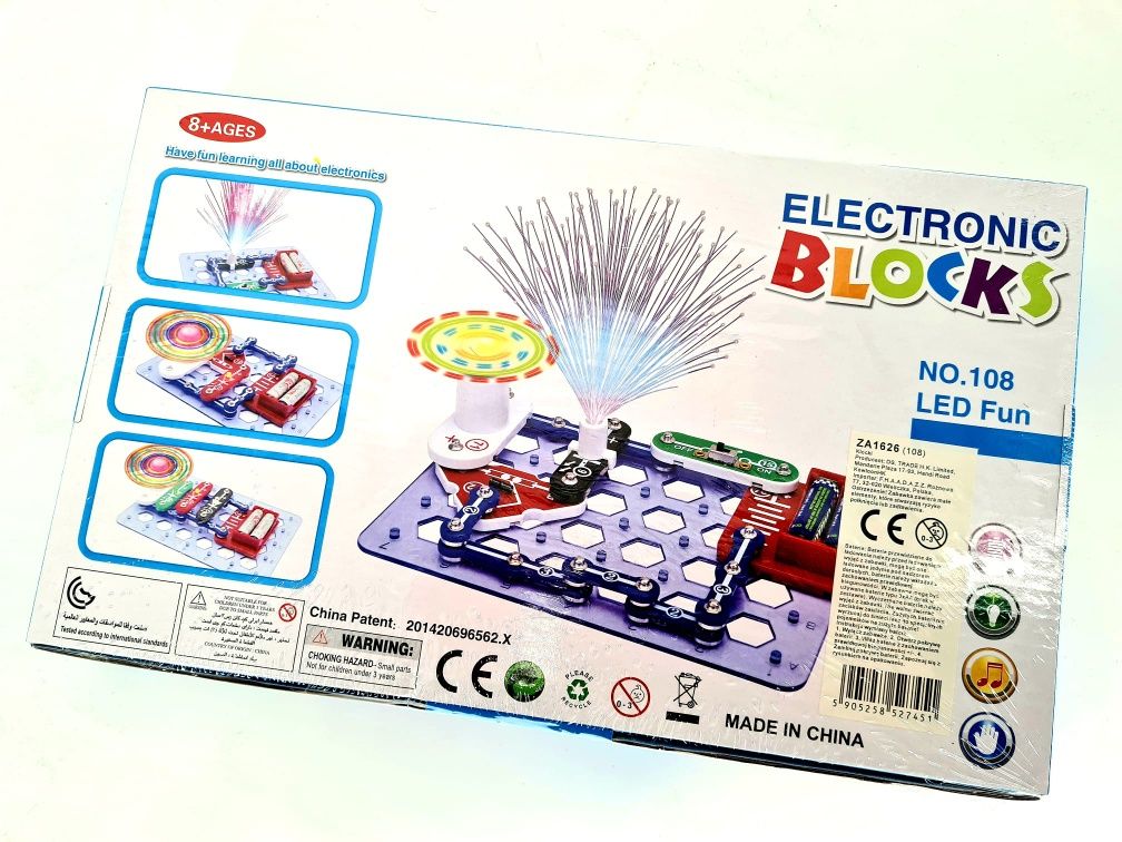 Zestaw edukacyjny Mały Elektryk nowy zabawki