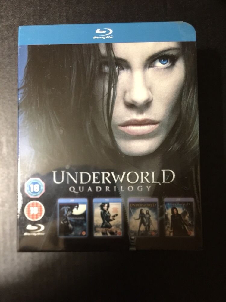 Underworld Quadrilogy - blu-ray dvd box set - selado