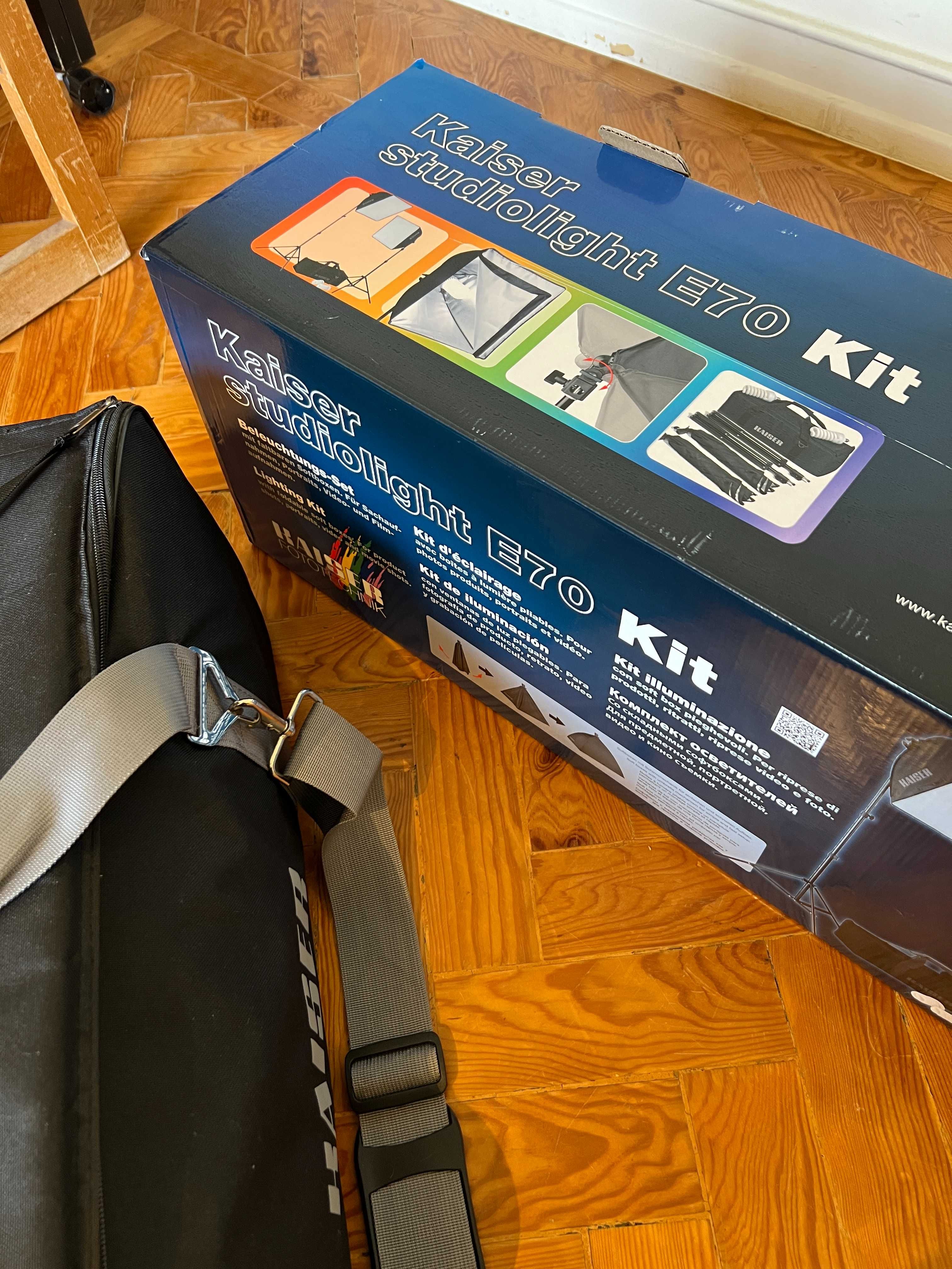 Iluminação para fotografia e vídeo — KAISER Kit