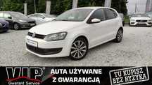 Volkswagen Polo 1.2 TDI 75 kM Led Xenon Biała Perła Klima Serwis Jak Nowy GWARANCJA