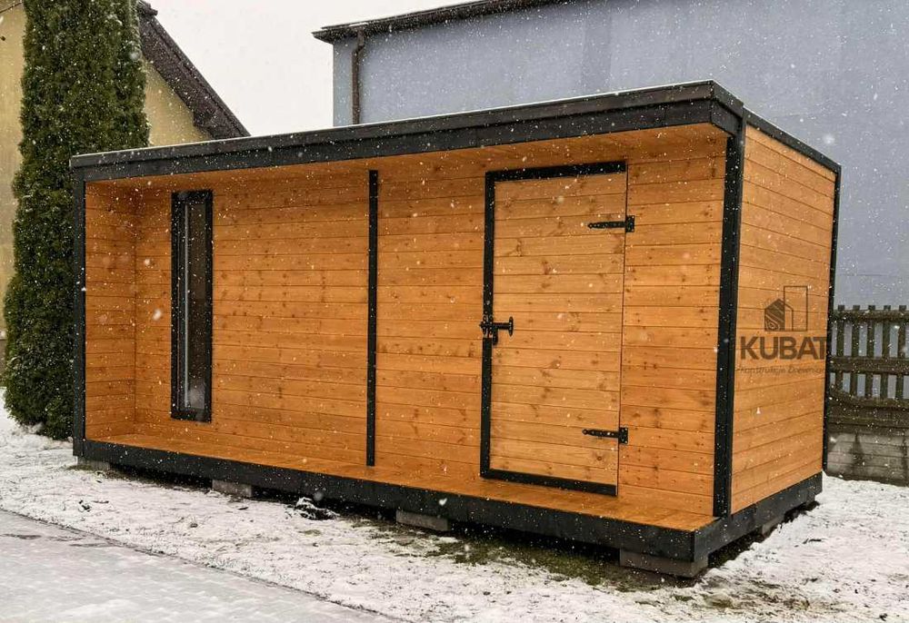 Domek ogrodowy 2x5 | drewniany domek narzedziowy | altana | garaż