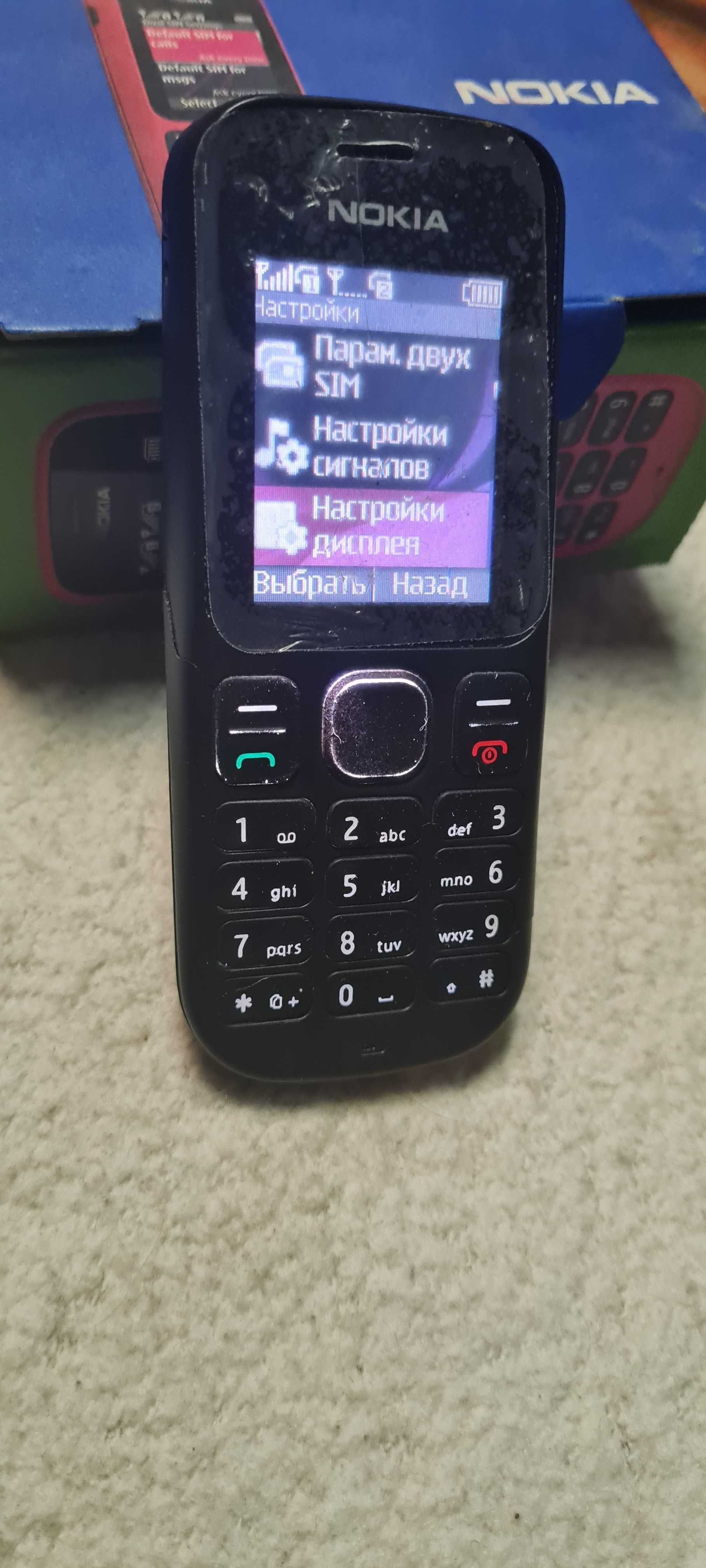Мобильный Nokia 101,2sim,компл,sharp, корбок,фонарик