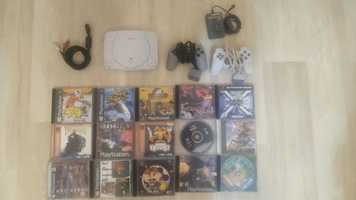 Sony PlayStation one, PS1, соні, плейстейшн та 15 дисків в подарунок
