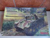 Model czołgu Panther Aufs.A Late skala 1/35 firmy MENG