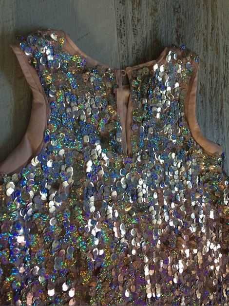 Святкова сукня (нарядное платье) у пайєтках на 4-6 р. + болеро