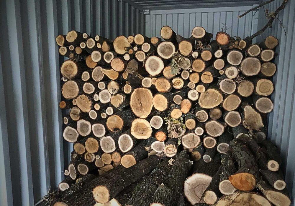 Дрова паливні • ЛІСГОСП Ясен рубаний дліна 21-25см ,мелкий покол.