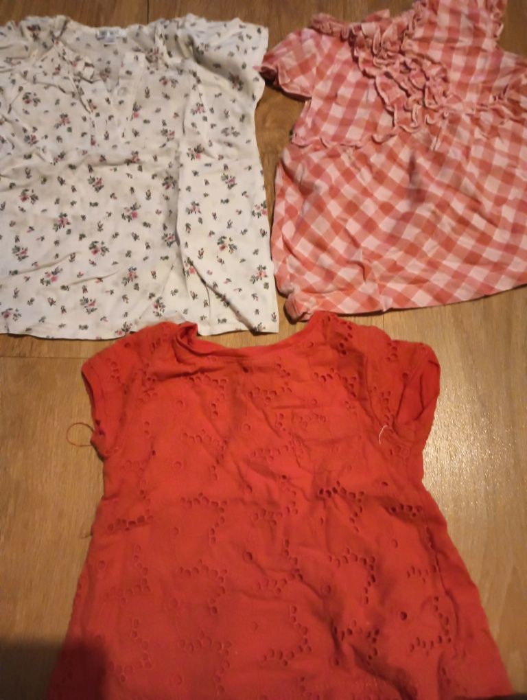 T-shirts menina 12-18 meses